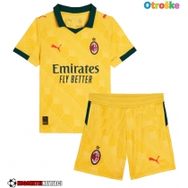 Otroške Nogometnih dresov AC Milan Tretji 2025-26 Kratki rokavi (+ hlače)